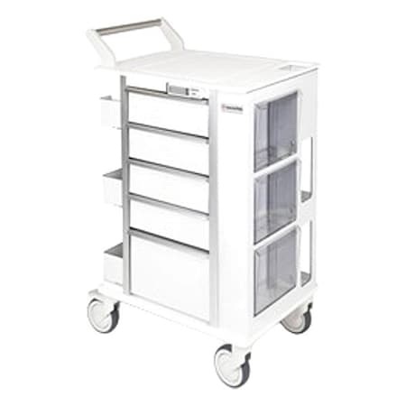 Marketlab Medical Procedure Cart, Aluminum, 42 in H 138758E