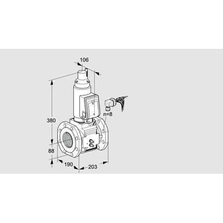 Honeywell Kromschroder VAS780F05LWGRB/MM/PP KS88203990