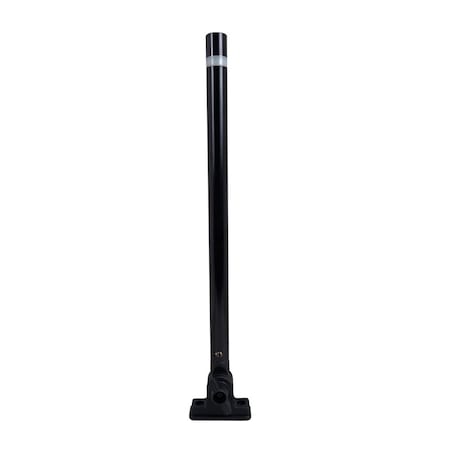 Perko 24 in Folding Mount Pole Light, Black 1670DP2BLK