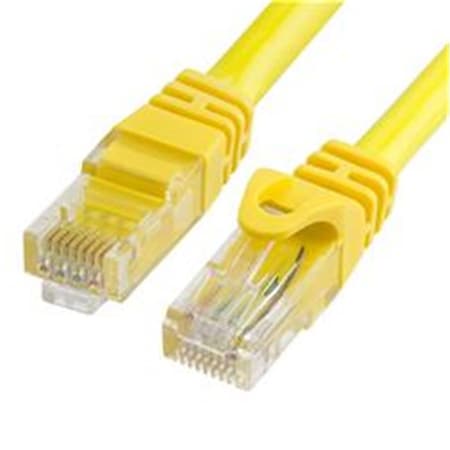 Cmple Cat6 500MHz UTP Ethernet LAN Network Cable - 1.5 ft. - Yellow 960-N