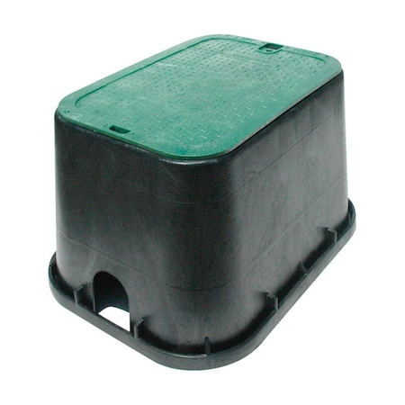 Nds 14 x 19 in. Black Valve Box with Cover ND9336