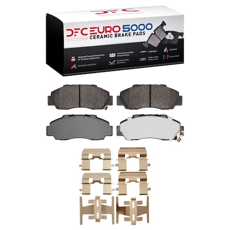 Dfc 5000 Euro Ceramic Disc Brake Pad Set,  1600-0503-01