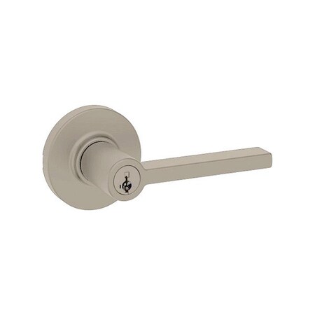 Kwikset Door Lever Lockset, 1 3/8-1 3/4" Thick 405CSL-RDT-15-SMT-6AL-FD-RCS