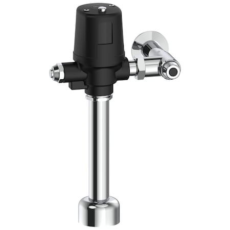 Delta Commercial 81Tbt / 81Thw Electronic Wc Flush Valve - Manual Mechanical Override In Matte Black 81T201BTA-MMO-BL