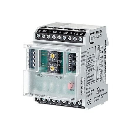 Metz Connect Modbus Module, 24V AC/DC, 8 Inputs 11083213
