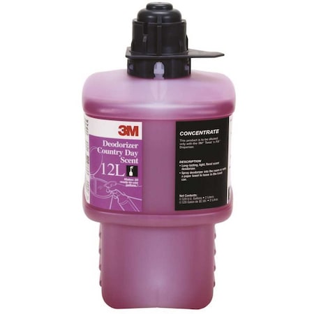 3M 2 Ltr Twist 'n Fill Deodorizer Country Day Concentrate Gray Cap 12L
