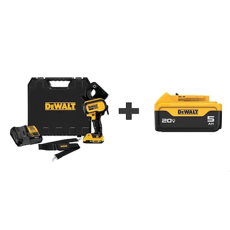 Dewalt Cable Cutter Kit 20V MAX, Cordless + Li-Ion Battery DCE150D1/DCB205