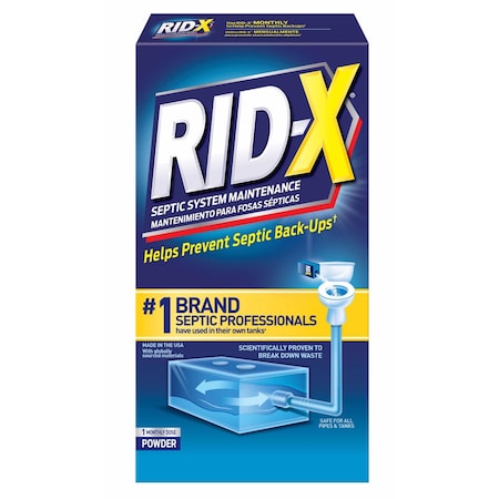 Rid-X Powder Septic System Cleaner 9.8 oz 1920080306
