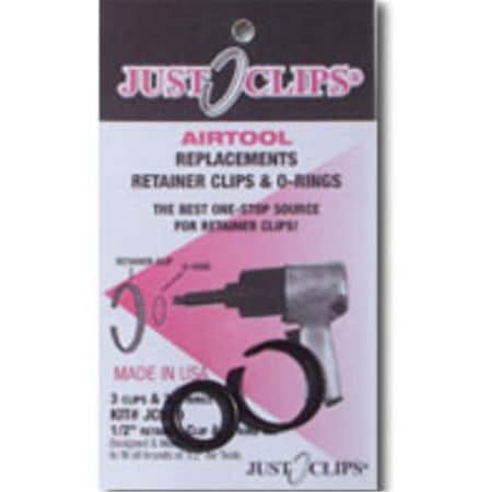 Just Clips .75 in. Anvil Retainer Clip Refill Kit, 5PK JSC750-5