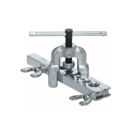 Imperial Tool 45 Degrees Flaring Tools, 3/16, 1/4, 5/16, 3/8, 7/16, 1/2, 5/8 in, Satin/Nickel Chrome 389-195-FC