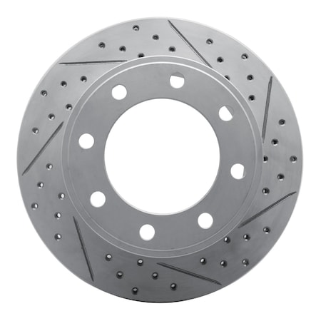 Dynamic Friction Co DFC Geoperformance Rotor - Drilled and Slotted 830-54199R