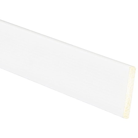 Inteplast Building Products Lattice Moulding, 8 ft L, 18 in W, Polystyrene, Crystal White 92670800032