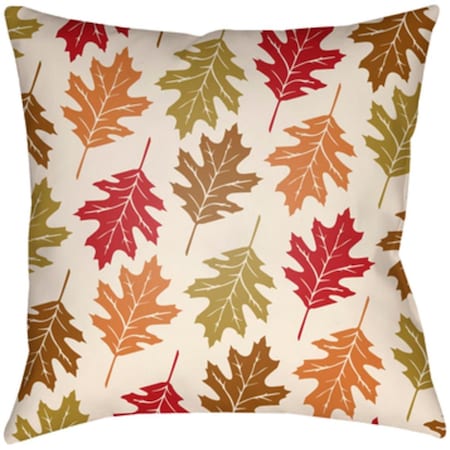 Artistic Weavers Lodge Cabin Autumn Poly Filled Pillow - 26 x 26 in. LGCB2075-2626