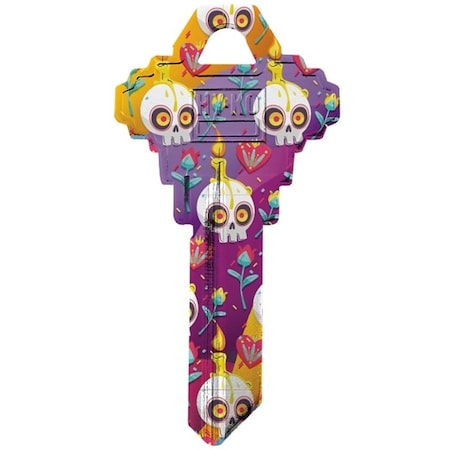 Hy-Ko Key Blank, Brass, For Schlage SC1 Keyways 16010SC1-24