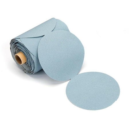 Mirka Abrasives 6 in. BaseCut Sticky Back PSA P180 Sanding Discs, Blue MRK-20-342-180