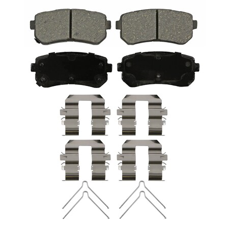 Wagner Brake QuickStop Rear Disc Brake Pad Set Ceramic,  ZD2188