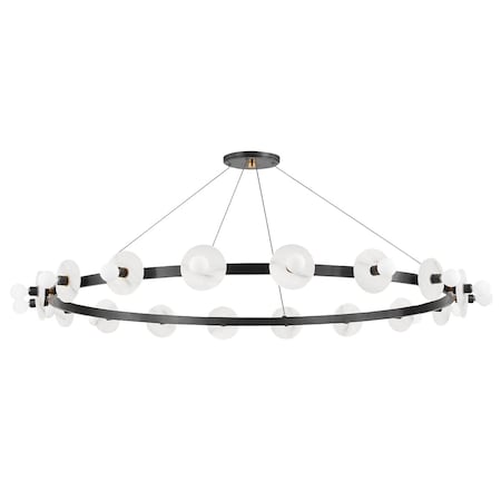 Hudson Valley Lighting Austen 18 Light Chandelier 58 In. Aged Old Bronze 4258-AOB