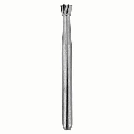 Jorgensen Laboratories Dental Bur Inverted Cone, Friction Grip, 0.018 J0452K7
