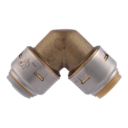 Sharkbite SharkBite Push to Connect 1/2 in. PTC each X 1/2 in. D CTS Brass 90 Degree Elbow UR4248A