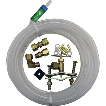 Westlake Pipe & Fittings 25 'x1/4'' Poly Tubing Ice Maker Installation Kit 17-0951