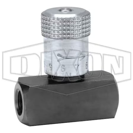 Dixon N Series Flow Control Valve, 1/8 in FNPT Nominal, 5000 psi Pressure, Steel Body SN200