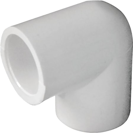 Genova LASCO Pipe Elbow, 12 in, Slip, 90 deg Angle, PVC, White, SCH 40 Schedule 406005BC