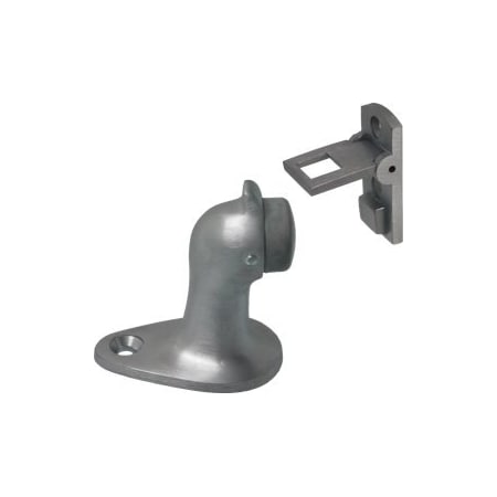 Trimco Floor Stop with Holder, 626/US26D Satin Chrome 1234.626