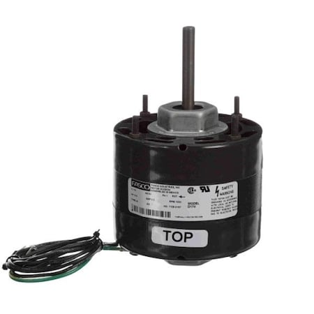 Fasco Motor, 1/10HP 115V 1500RPM Cw, 1/10 hp D174