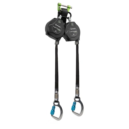 Safewaze Latitude Edge 11 ft Dual Web SRL Alu Carabiners 024-5395