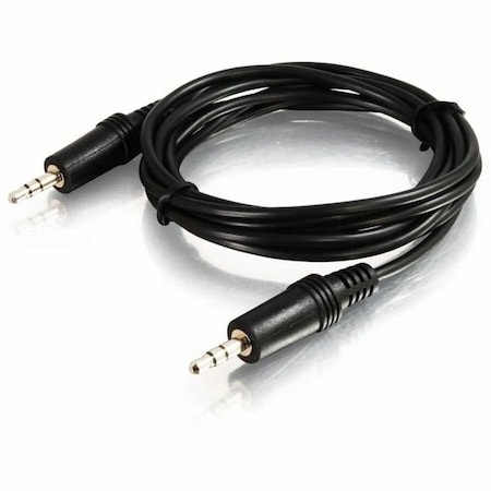 C2G 12ft 3.5mm M/M Stereo Audio Cable - 12ft - Black 40414