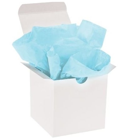 Bubblefast 480 20 x 30'' Light Blue Gift Grade Tissue Paper BFT2030X