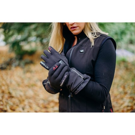 Actionheat 7V Everyday Battery Heated Gloves, Women's, Black, L 810058850560