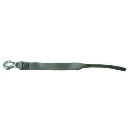 Bola F14214 2 in. x 15 ft. Winch Strap with Tail End BO3570309