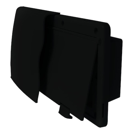 Thetford Thetford 94277 Endura Vent with 0.62 in. Flange, Black T6H-94277