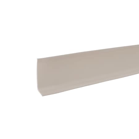Zoro Select Wall Base Molding, 4 ft L, Beige 820N74