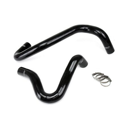 Hps Performance High Temp Reinforced Silicone Radiator Coolant Hose Kit, Black, 57-1329-BLK