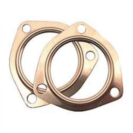 Sce Gaskets 3.50 in. Copper Collector Gaskets - Set of 2 SCE4350