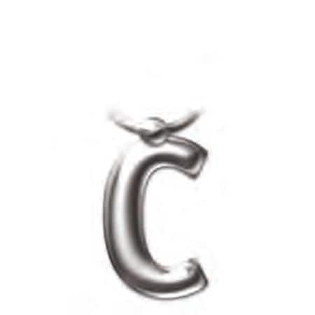 That Company Called If Solid Metal Initial Keyring - C 2203