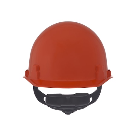 Msa Safety Themalgard Protective Cap, Orange, w/Fas-Trac III Suspension 486962