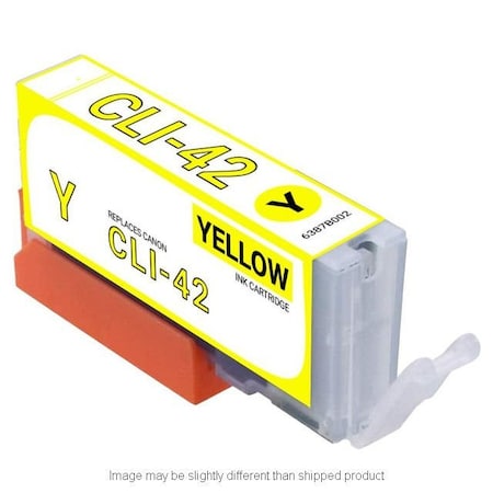Canon Replacement, YELLOW Compatible InkJet Ink, 13ML page yield 6387B002