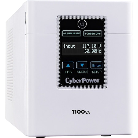Cyberpower 1100VA/880W UPS 120V 6 NEMA 5-15R-HG 60601-1 TESTED NEMA 5-15P-HG PLUG SNMP XL M1100XL