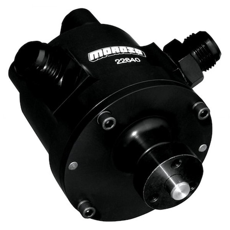 Moroso 3 Vane Vacuum Pump, Black Anodized MOR22640