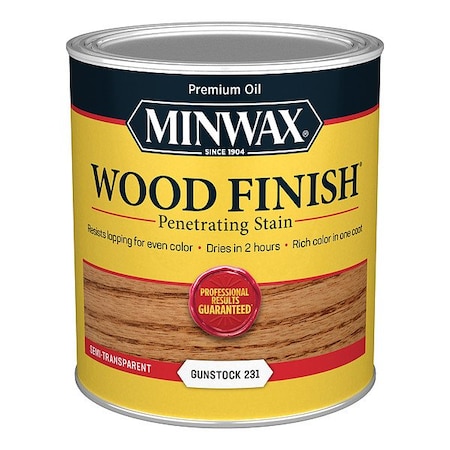 Minwax Wood Stain, 1 qt, Gunstock 700454444