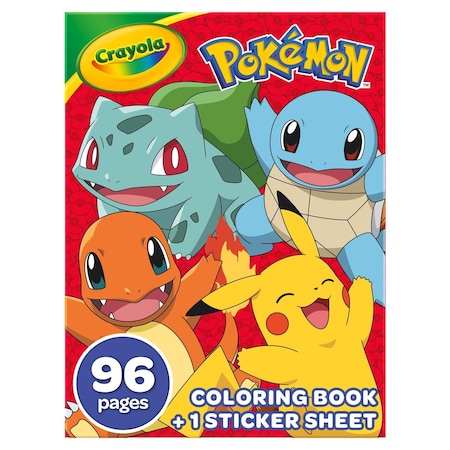 Crayola Pokemon Pokemon Coloring Book Apr-32