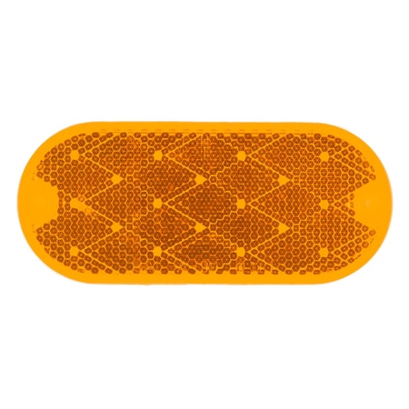 Grote Reflector, Stick-On, Yellow, Oval 41033