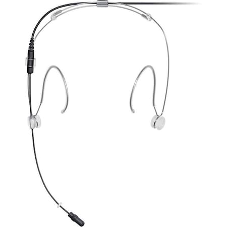 Shure DH5 HEADSET MICROPHONE, OMNIDIRECTIONAL, WATERPROOF, MTQG CONNECTOR, BLACK DH5B/O-MTQG