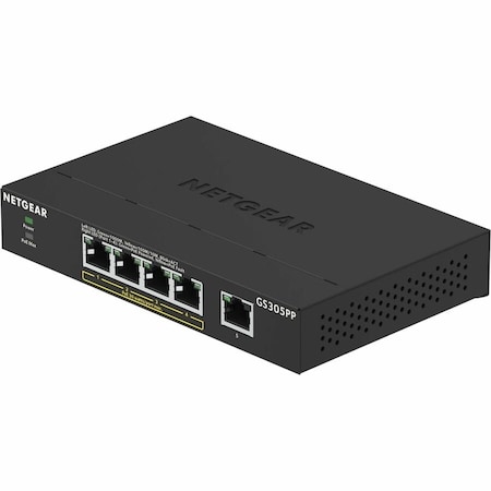 Netgear 5PT POE POE GIGE UNMANAGED SWITCH GS305PP-300NAS