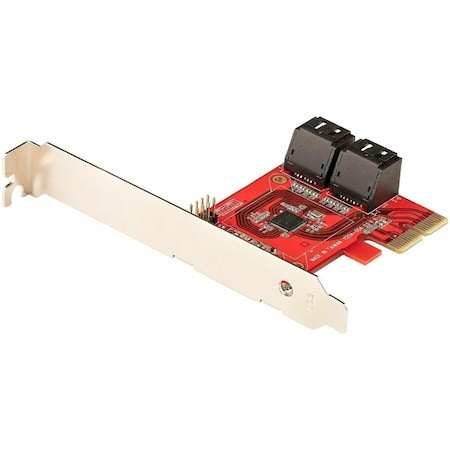 Startech.Com SATA PCIe Card, 4 Ports, 6Gbps, Non-RAID 4P6G-PCIE-SATA-CARD