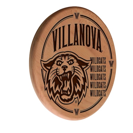 Holland Bar Stool Co Villanova University 13" Laser Engraved Solid Wood Sign WSgnLNatVilnva