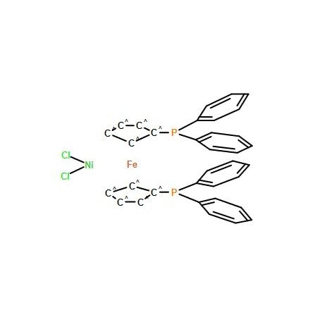 Ak Scientific (1, 1'-Bis(diphenylphosphino)ferrocene)dichloronickel(II) (25g), CAS 67292-34-6 R672-25g